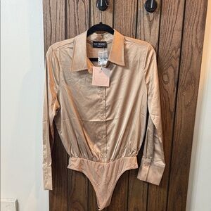 Kittenish Cream Long Sleeve Shirt